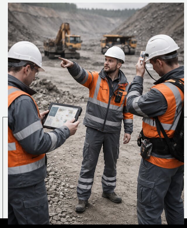 Система контроля персонала для горнодобывающей отрасли в Калуге