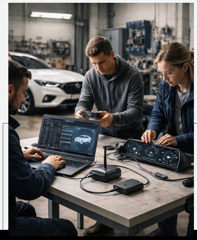 Разработка Connected Car и ПО для автопрома в Калуге