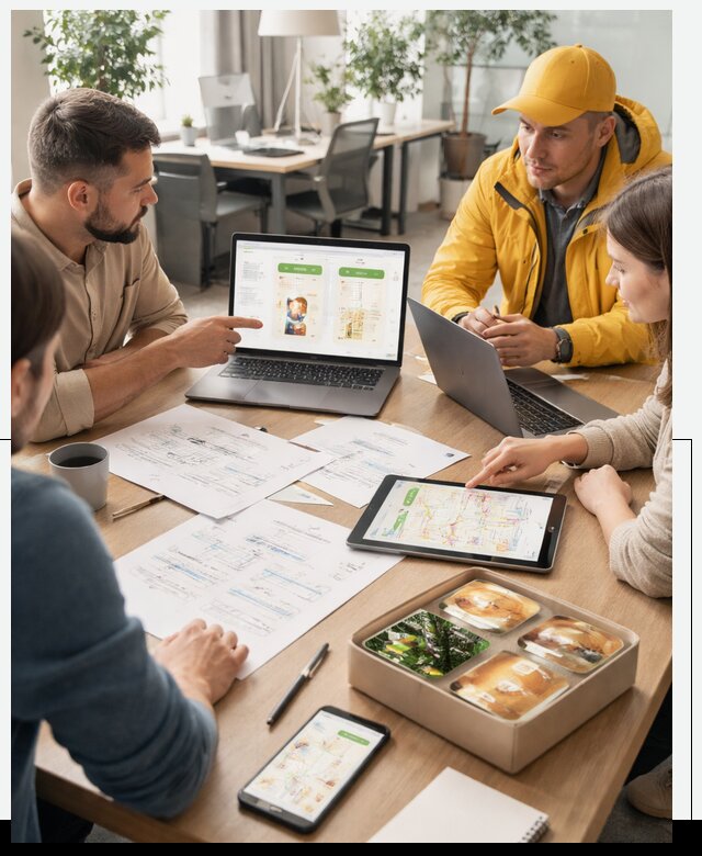 Разработка агрегатора доставки еды в Калуге от 15171 р., АвикейКлг